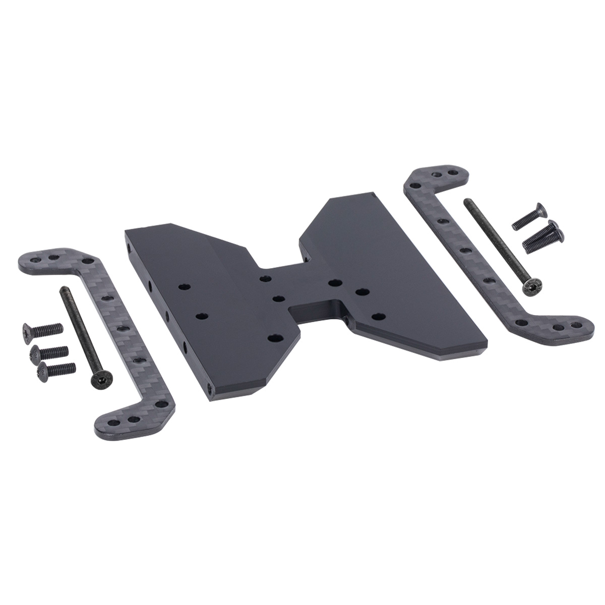 Rc Hobby Room - Carbon Fiber Chassis Skid Plate Transmission