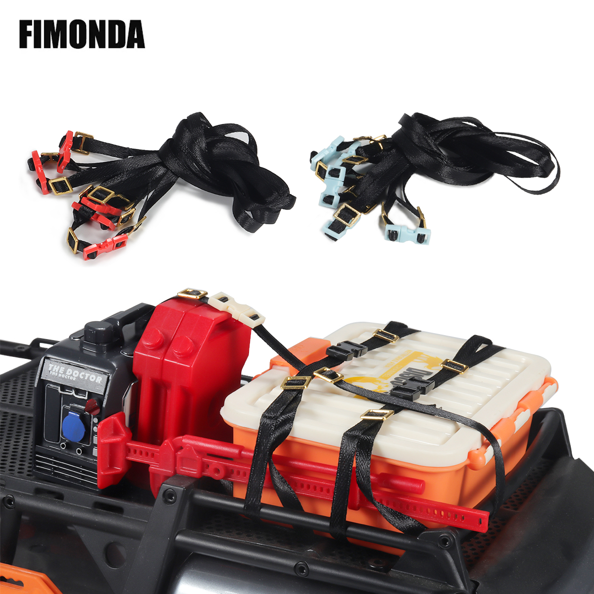 Rc Hobby Room - 5Pcs Scale Luggage Rope Roof Rack