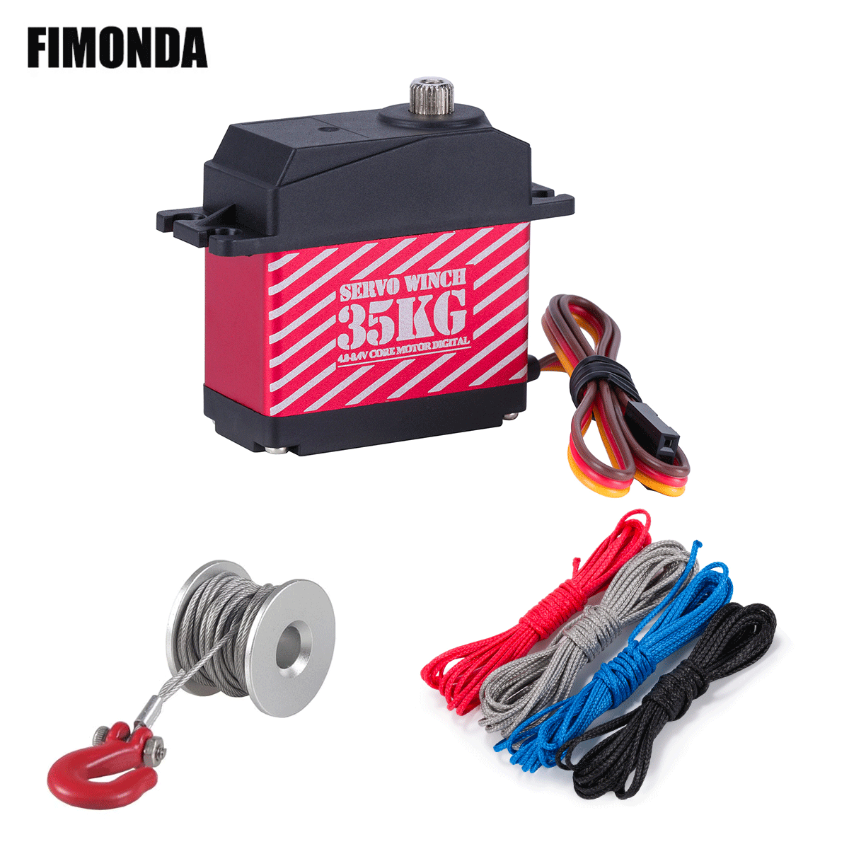 Rc Hobby Store - 35KG Digital Servo 360° Large Torque