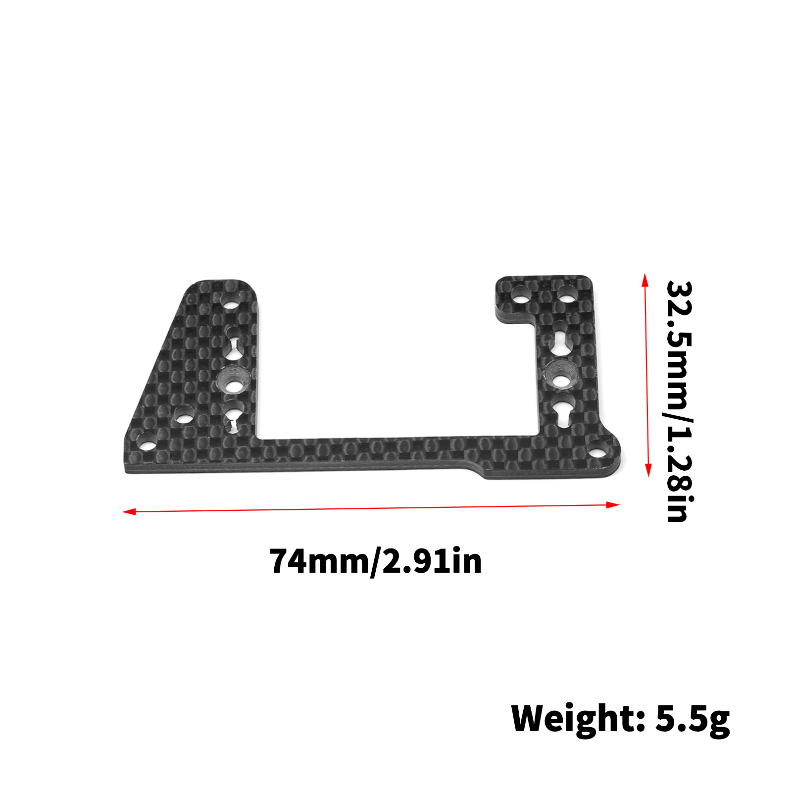 Carbon Fiber Servo Mount Plate – обзор и цена Rc Hobby Store