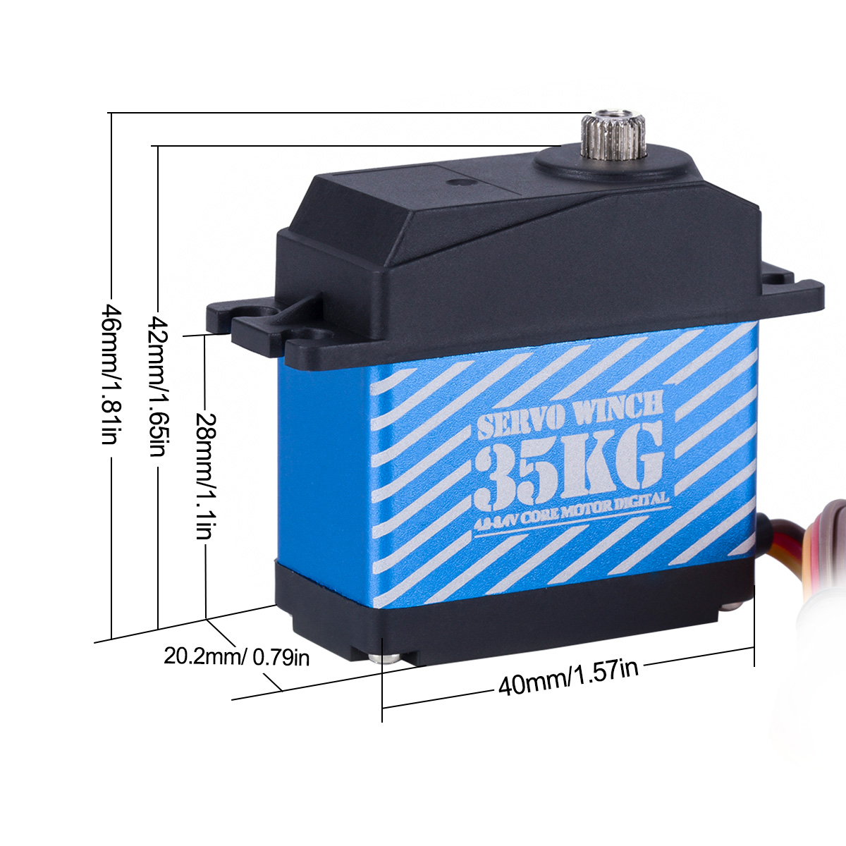 35KG Digital Servo 360° Large  – обзор и цена Rc Hobby Store