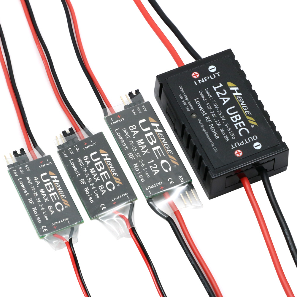 HENGE BEC 4A 6A 8A 12A UBEC 5V – обзор и цена Rc Hobby Store