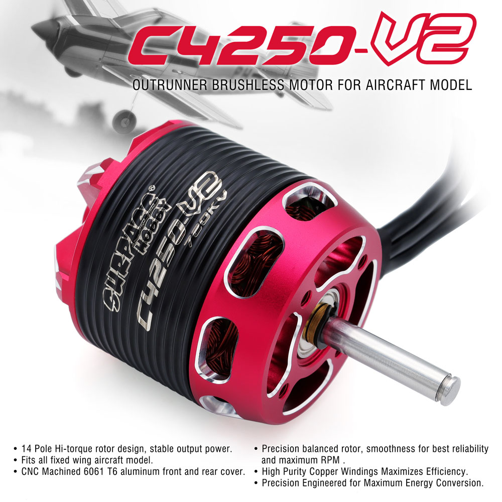 SURPASS HOBBY C4240 750KV/850K – обзор и цена Rc Hobby Online