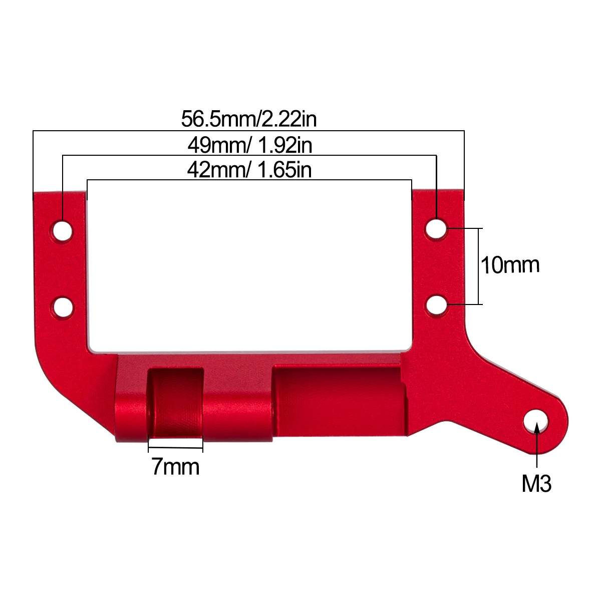 CNC Aluminium Axle Servo Mount – обзор и цена Rc Hobby Room