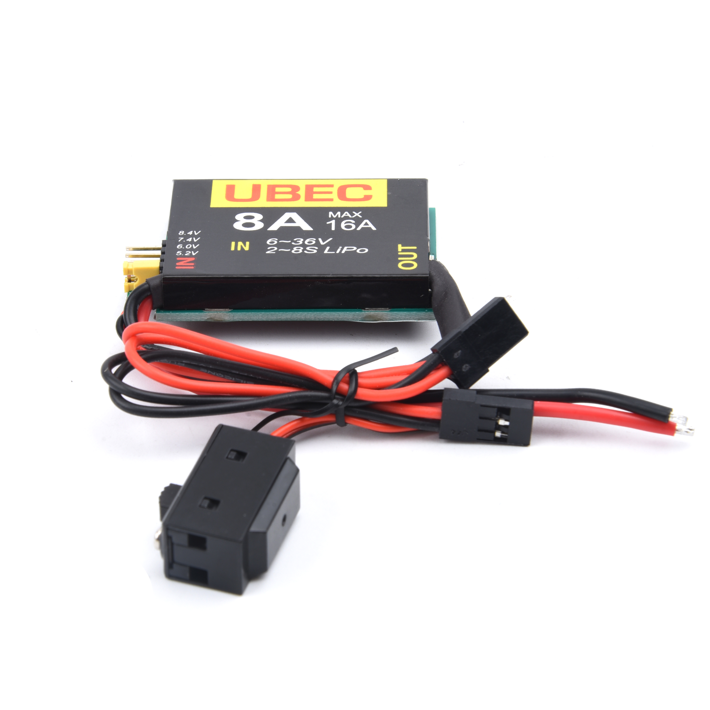 New 2S-6S 6-36V UBEC-8A BEC &  – обзор и цена Rc Hobby Store